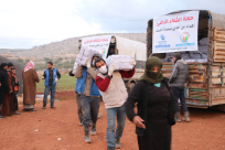  فيديو: توزيع مدافئ على اللاجئين السوريين بتبرّع سخيّ من أهل اللد 